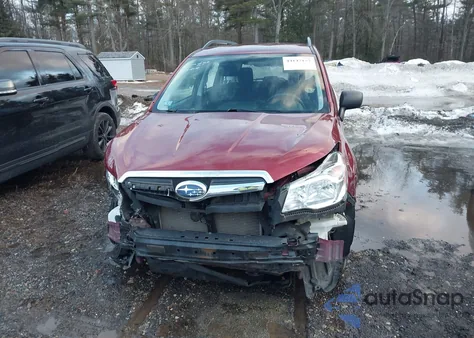 2016 Subaru Forester 2.5I from USA, damaged, VIN JF2SJABC2GH452144